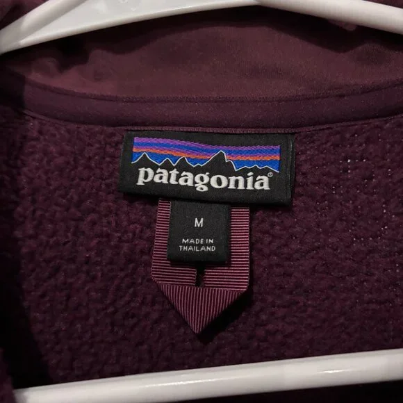 Patagonia Women's Better Sweater 1/4 Zip Pullover Chickory Red - Picture 2 of 3